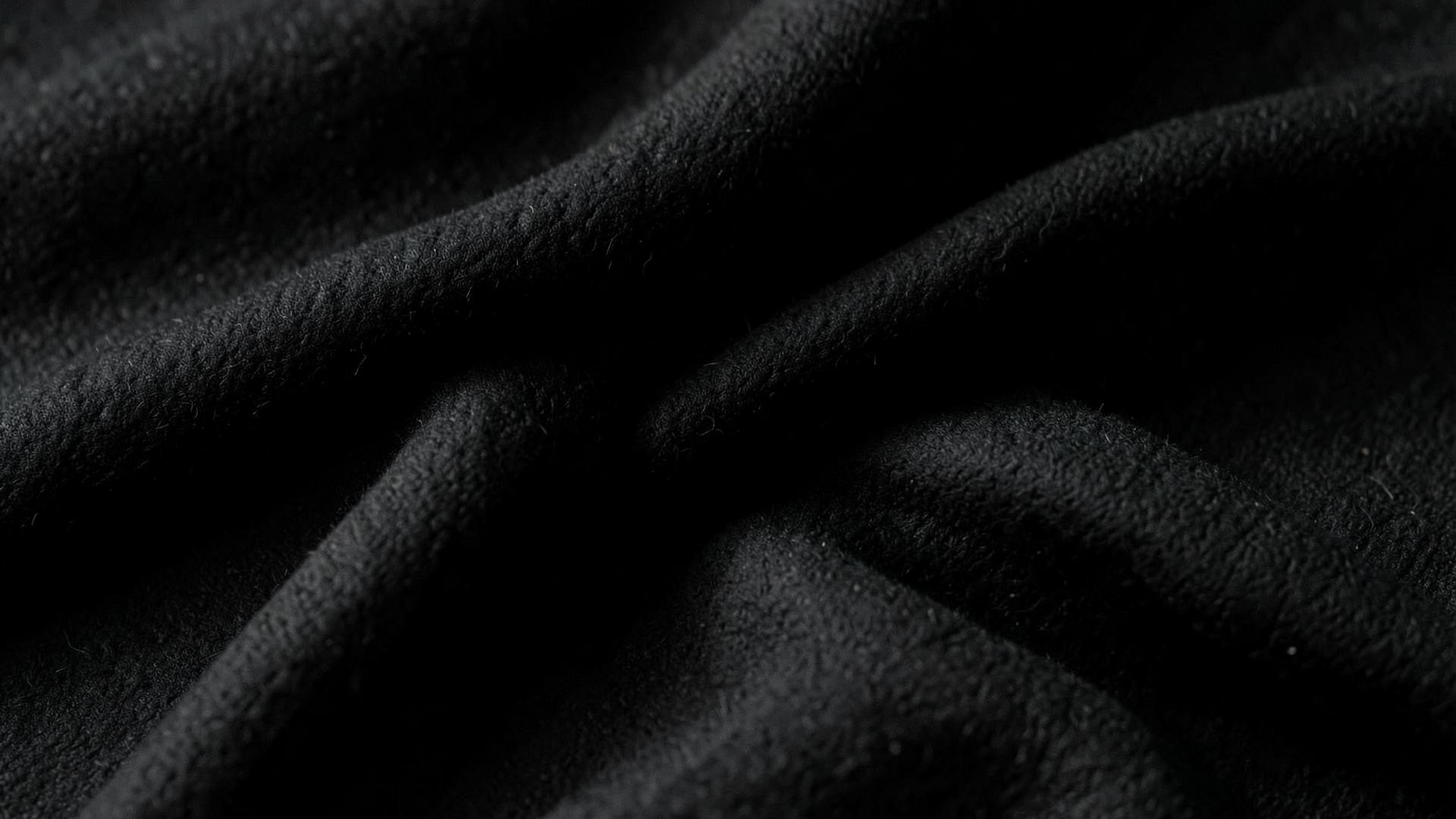 Detalle de tejido negro